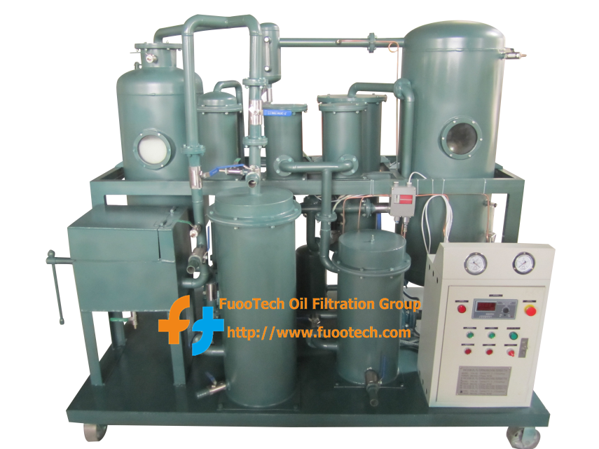 FUOOTECH Series COP-B Cooking Oil Purifier for Biodiesel, Vegetable Oil Filtration Plant, Palm Oil Treatment System, Coconut Oil Recycling Machine