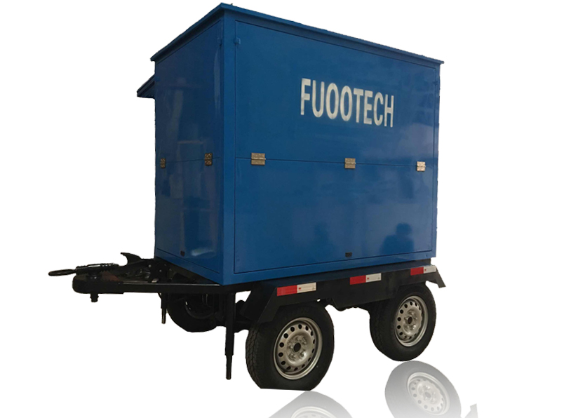 FUOOTECH Series Zyd-O Mobile Trailer & Fully Enclosed Type Vacuum Transformer Oil Purifier
