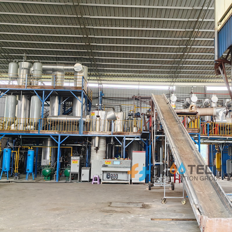 Fuootech FS-HDM Waste Oil Purification Machine Waste Oil Distillation & Re-refining Plant