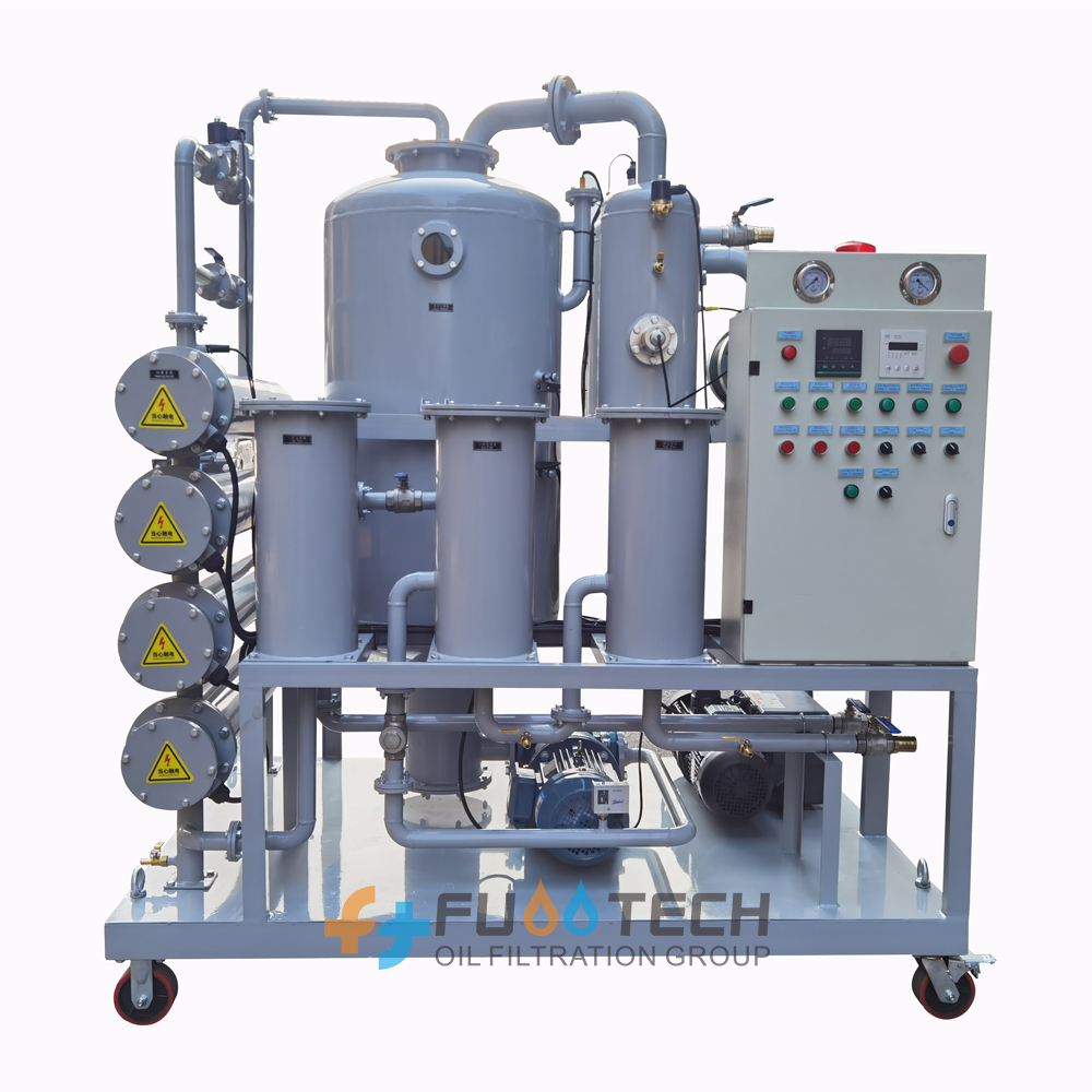 Fully Automatic ZYD Double Stage Oil Purifier Machine Vacuum Transformer Oil Purifier