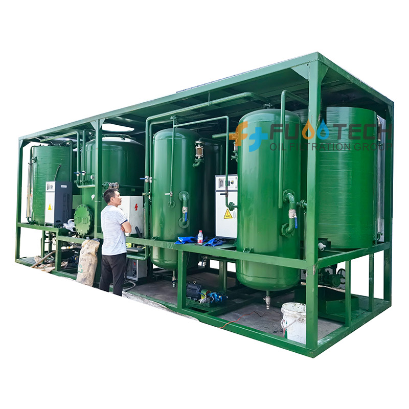 FT-ZTS-5 5Tons/batch Bearing Oil/Pneumatic Oil/Axle Oil/Cylinder Oil Purification and Regeneration Machine
