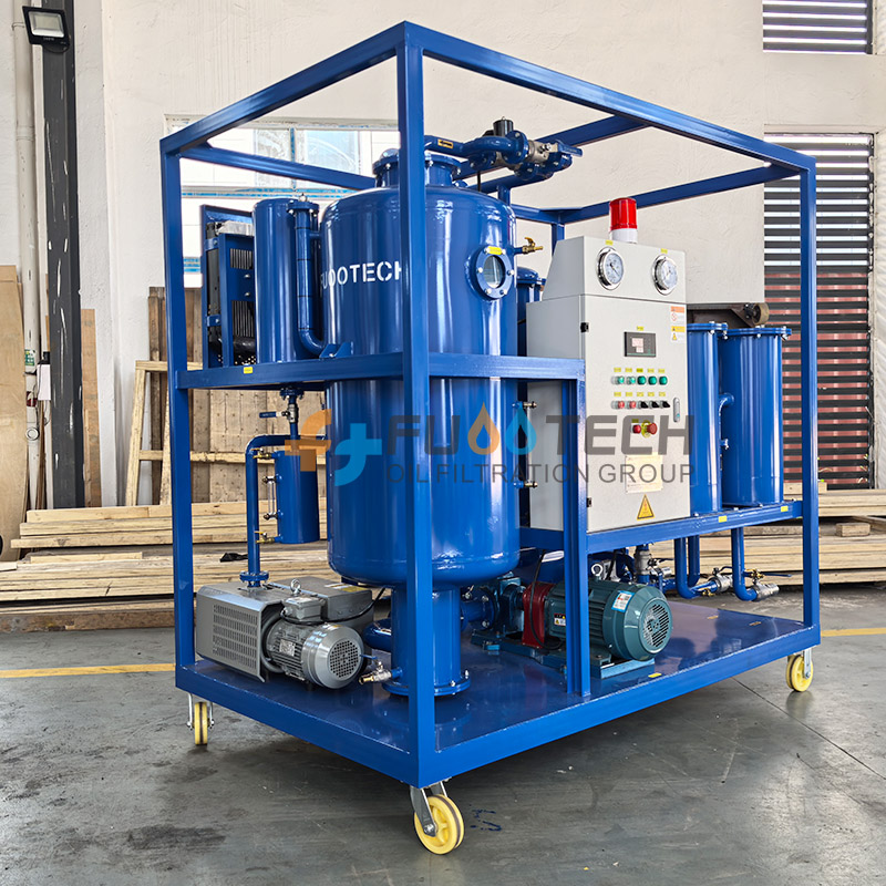 FUOOTECH  Used Oil Recycle Equipment Carbon Steel Cooking Oil Filter Machine