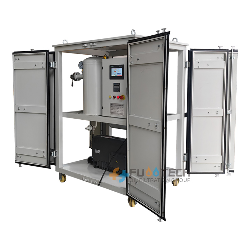 FTVS-300 1000m³/h Transformer Vacuum Pumping System With Fully Enclosed Door