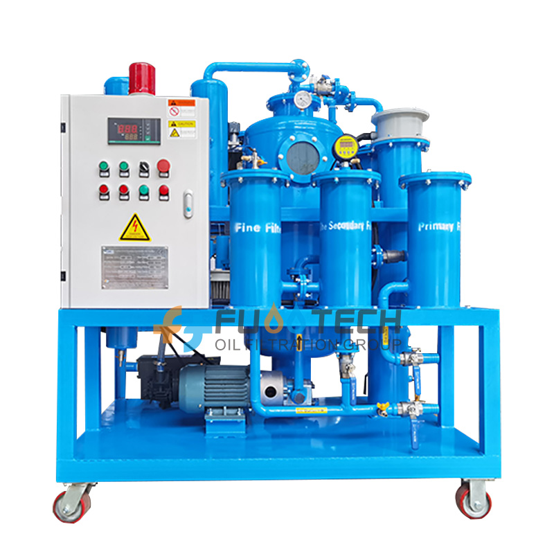 Full Automatic Hydraulic Oil Filtration Machine Petroleum Vacuum Hydraulic Oil Purifier