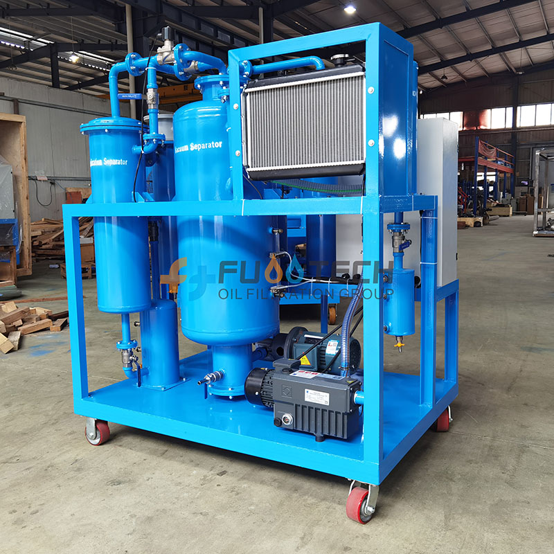 FUOOTECH HOC-300 Automatically Filtration Equipment Vacuum Hydraulic Oil Filter Mchine