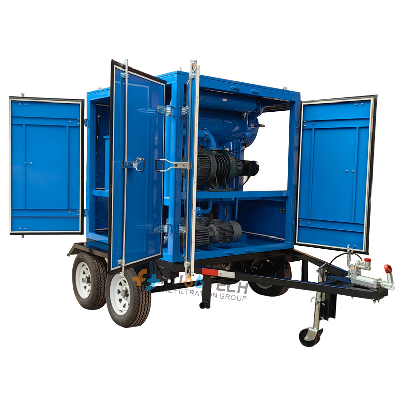 Fully Automatic ZYD-T-O Mobile Trailer Transformer Oil Filtration Systems