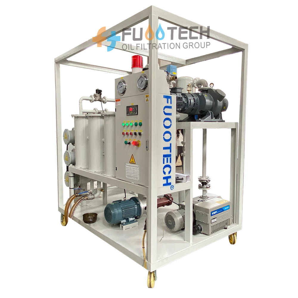 ZYD-100 6000L/H  Waste Oil Recycling Machine Transformer Oil Purifier
