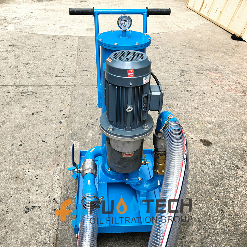 Factory Supply Portable Machine Oil Purifier Hydraulic Oil Filter Cart Oil Purifier Unit