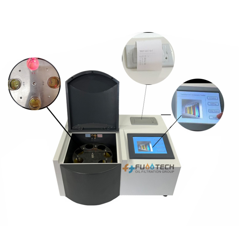 Neutralization Number Tester Cups Automatic Transformer Oil Acidity Tester