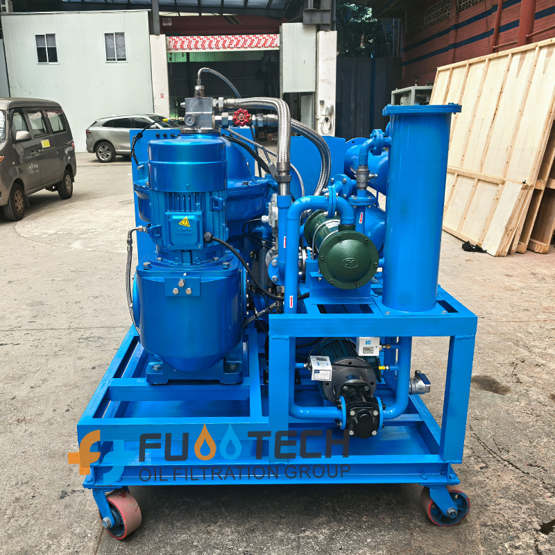 Disc Centrifugal Oil Purifier Marine fuel oil Filtration Systems Fuel Filter Machine