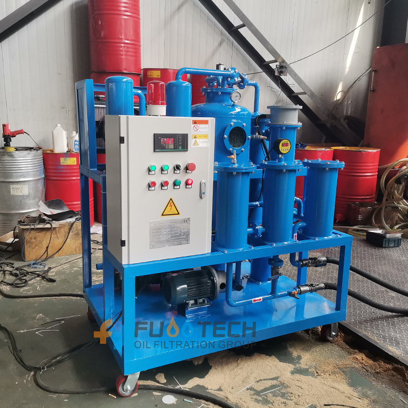 Vacuum Dehydration Oil Purification System Hydraulic Oil Purification Machine