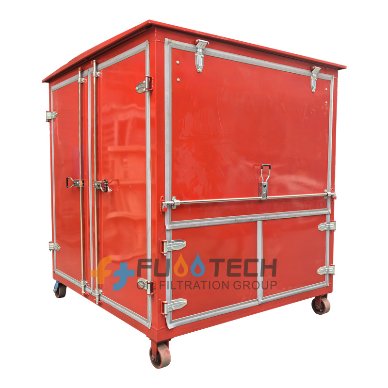 Automatic Fully Enclosed Degasser Machine Transformer Oil Purifier Machine for Outdoor Use