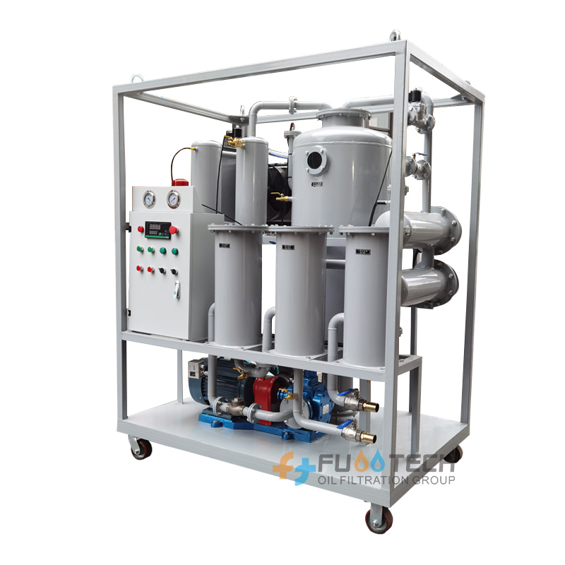 High Efficient Waste Lubricating Oil Recycling Dispose Machine Lube Oil Filter Machine Oil Purifier