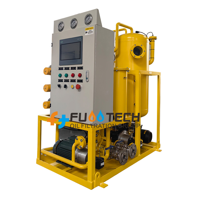 6000L/H Lubricating Oil Purification Machine for Power System