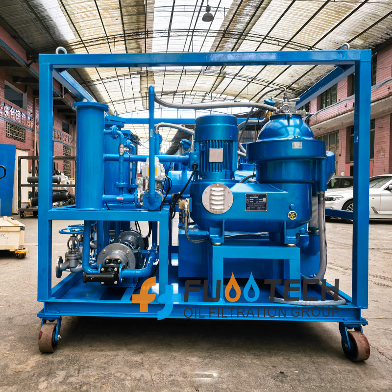 FCF-8000 8000L/H Gasoline Oil Water Separating Machine Marine Diesel Centrifugal Purifier