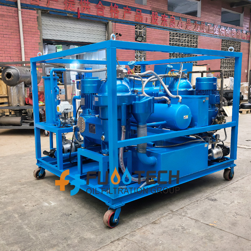 FCF-2000 2000L/H Two Centrifugal Oil Purifier Centrifugal Oil Water Separator