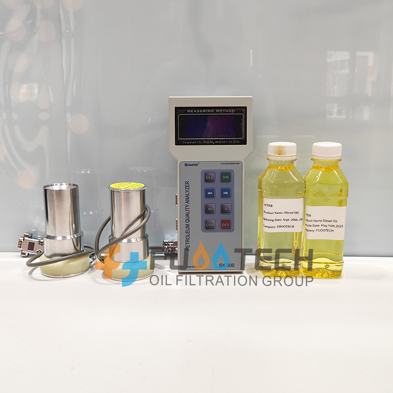 FUOOTECH Octane Test Machine Portable Octane Meter Cetane Analyzer