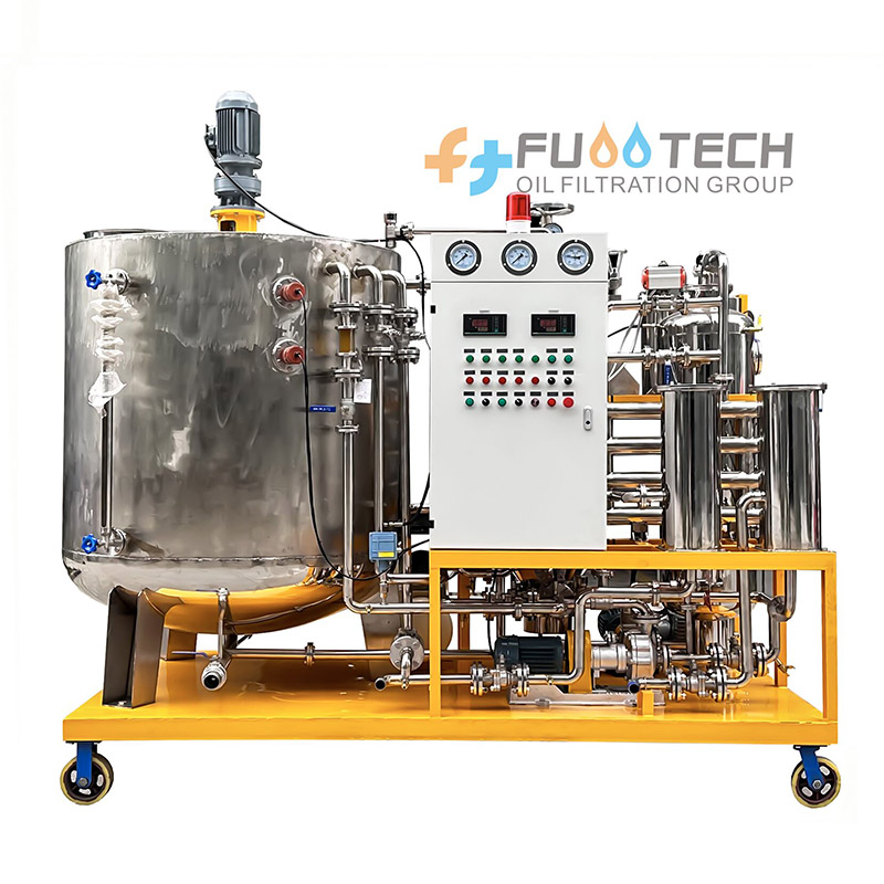 Food Industry Food Grade Stainless Steel Oil Filtration and Decoloring System for Peanut Oil/Grease