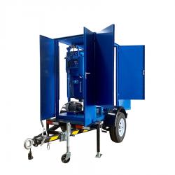 FUOOTECH ZY-M Mobile Trailer Mounted with Weather Proof Type Vacuum Transformer Oil Purifier