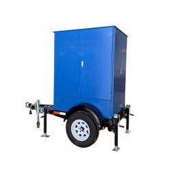 FUOOTECH ZY-M Mobile Trailer Mounted with Weather Proof Type Vacuum Transformer Oil Purifier
