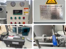 2024 New Product Weste Oil Recycling Machine 3000L/H Portable Single-stage Vacuum Transformer Oil Purifier