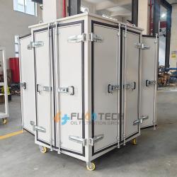 FTVS-300 1000m³/h Transformer Vacuum Pumping System With Fully Enclosed Door