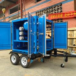 Fully Automatic ZYD-T-O Mobile Trailer Transformer Oil Filtration Systems