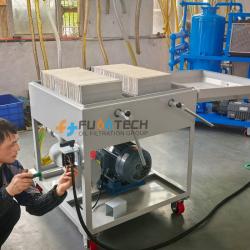 Plate Frame Pressurized Type Oil Purifier Machine