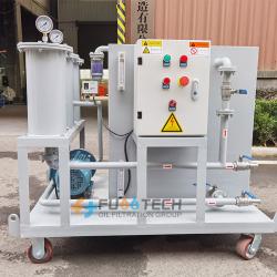 PO-600 36000L/H Oil Filtration Systems Oil Filter Cart with Oil tank