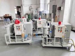PO-600 36000L/H Oil Filtration Systems Oil Filter Cart with Oil tank