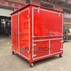 FUOOTECH ZYD-T-W Fully Enclosed Vacuum Transformer Oil Filtration Machine Oil Purifier