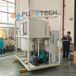 FUOOTECH Waste Oil Recycling Machines Vacuum Explosion-Proof Lubricating Oil Purifier System
