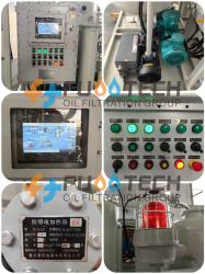 FUOOTECH Waste Oil Recycling Machines Vacuum Explosion-Proof Lubricating Oil Purifier System