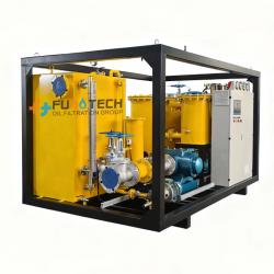 FUOOTECH High Velocity Oil Flushing Skid Hydraulic/lubrication High-velocity Flushing Skids